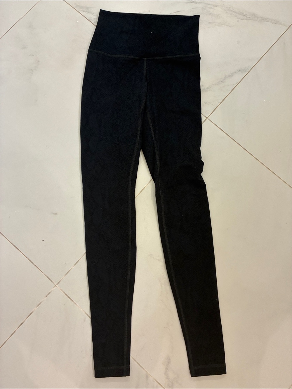 lululemon athletica Black High-Rise Textured Leggings